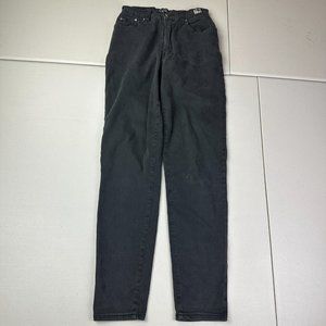 Versace Jean Couture Black High Waist Slim Fit Straight Leg Jean Size 28 44 Used